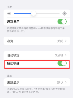 寒亭苹果授权维修站分享iPhone轻点无法唤醒怎么办