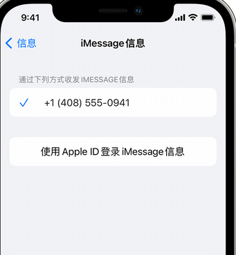 寒亭apple维修iPhone上无法正常发送iMessage信息